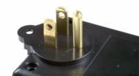 Grounded Polarized Wall Plug Enclosure