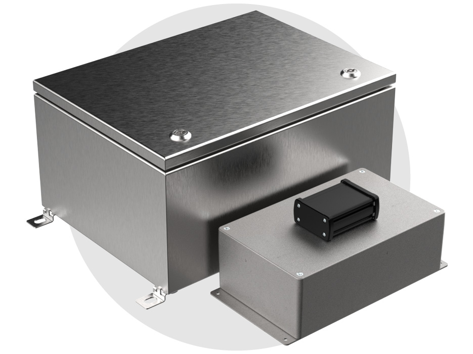 Metal enclosure