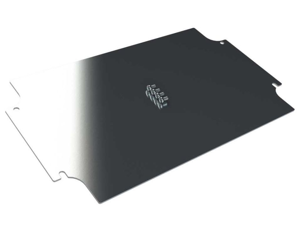 AN-23K internal aluminum mounting panel for AN Series enclosures