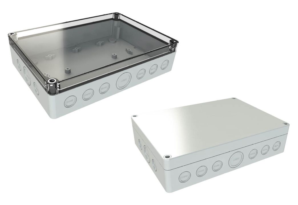 German-made knockout-box from Polycase