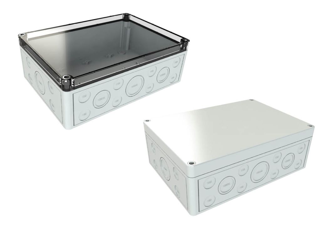 German-made knockout-box from Polycase