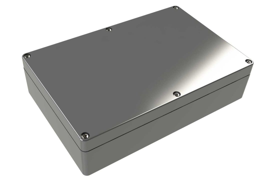 WA-25*16 Gray indoor NEMA 4x waterproof enclosure for electronics - 8.74 x 5.75 x 2.17 inches