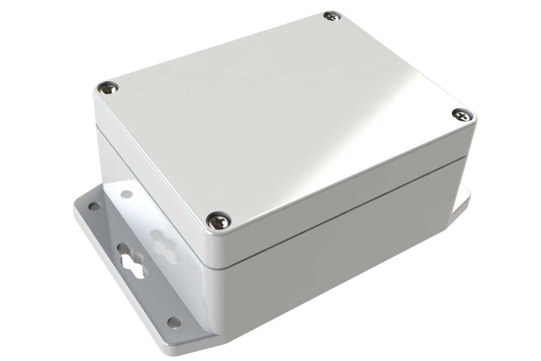WP-23F*15 Gray outdoor NEMA 4x waterproof enclosure - 4.53 x 3.54 x 2.17 inches