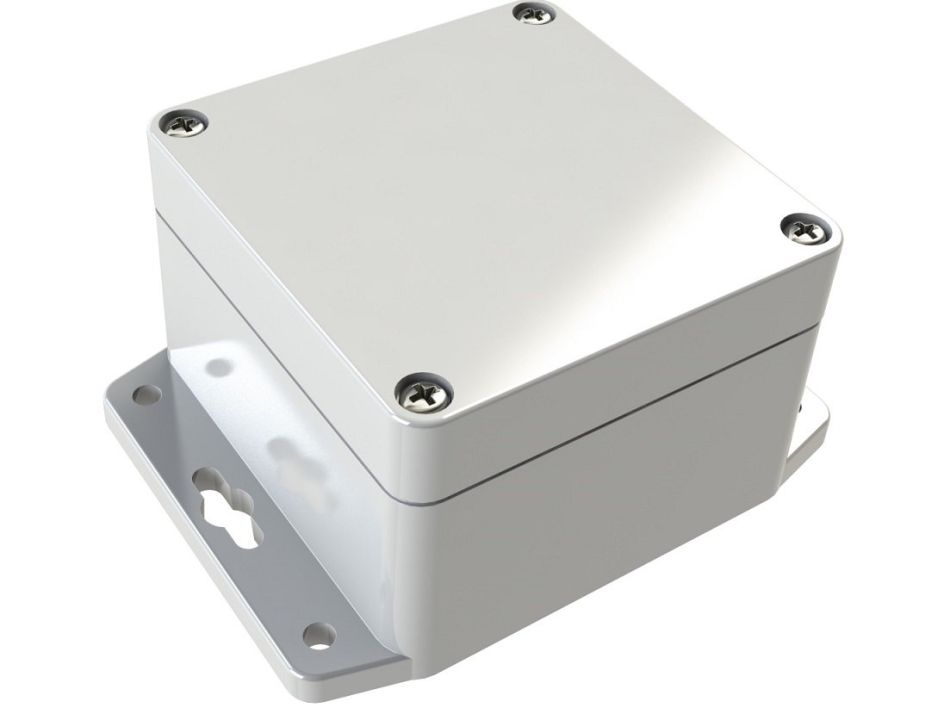 WP-31F*15 Gray outdoor NEMA 4x waterproof enclosure - 3.23 x 3.15 x 2.17 inches