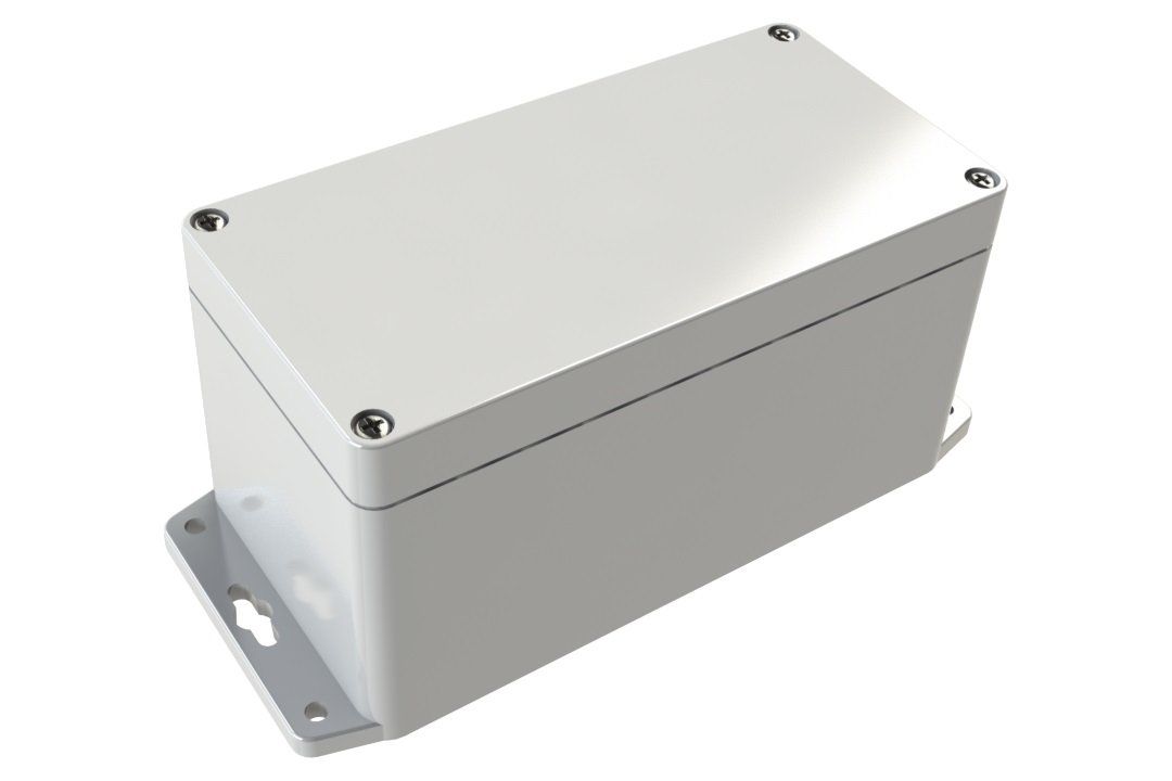 WP-33F*15 Gray outdoor NEMA 4x waterproof enclosure - 6.3 x 3.15 x 3.35 inches
