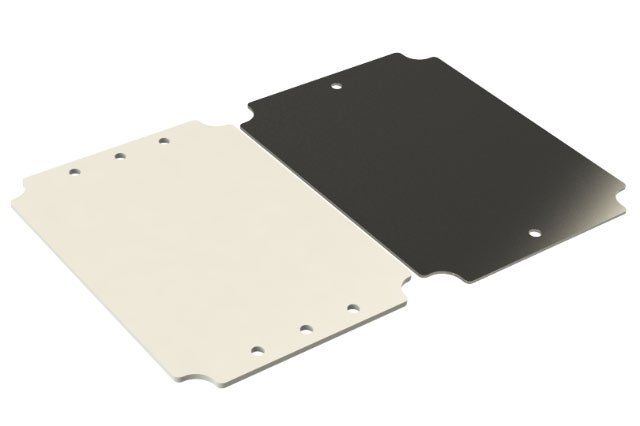 WQ-48P internal mounting panels for Polycase WQ-48 enclosure