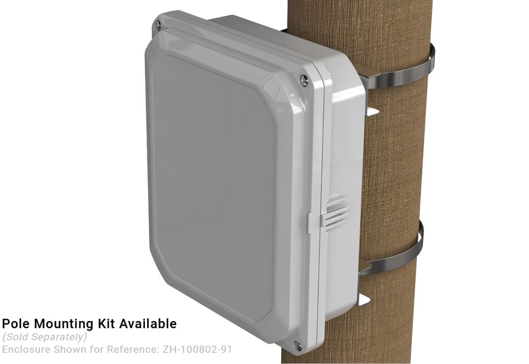 ZH-100804 | Waterproof Hinged Box | NEMA & IP Outdoor Rated