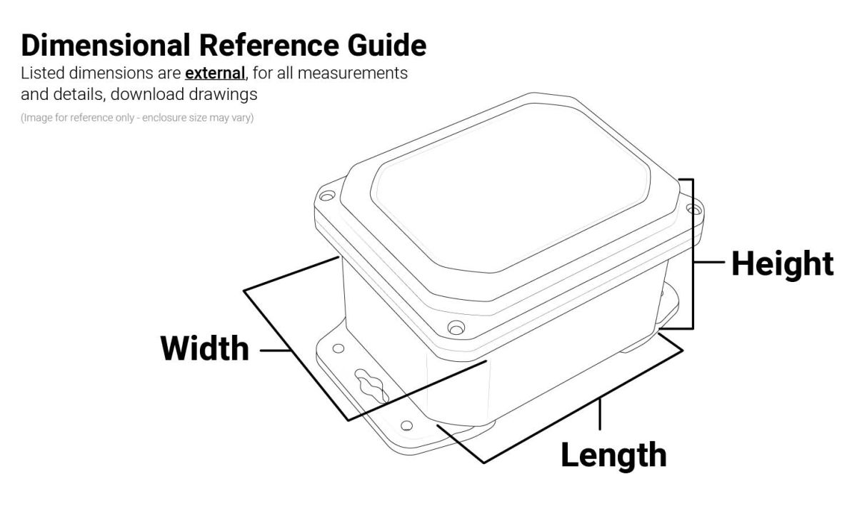 ZQ-141406 Large Outdoor Electrical Enclosure