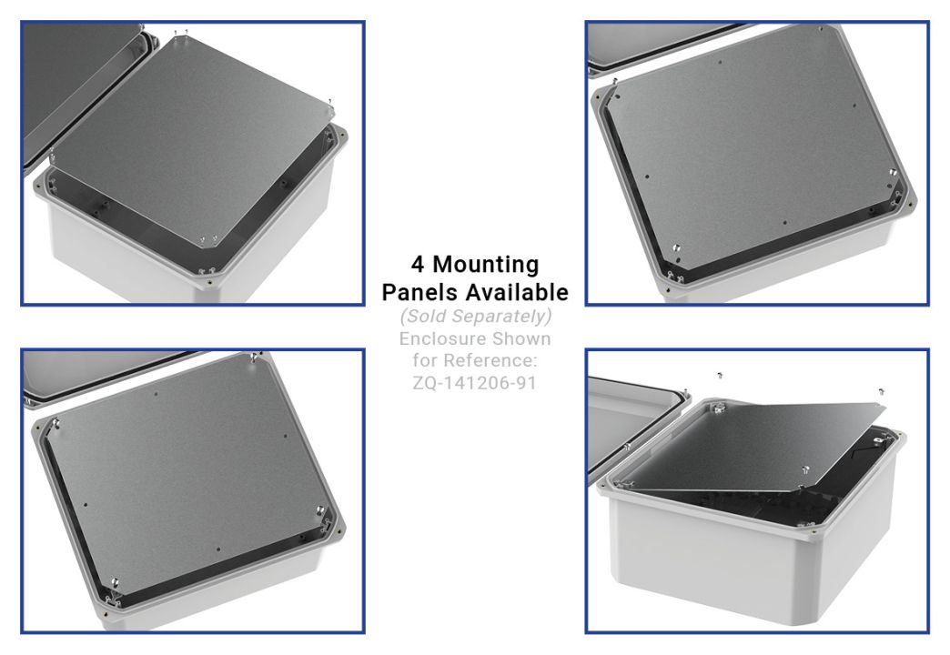 ZX-1412K Internal Mounting Panel Kits for Outdoor Boxes
