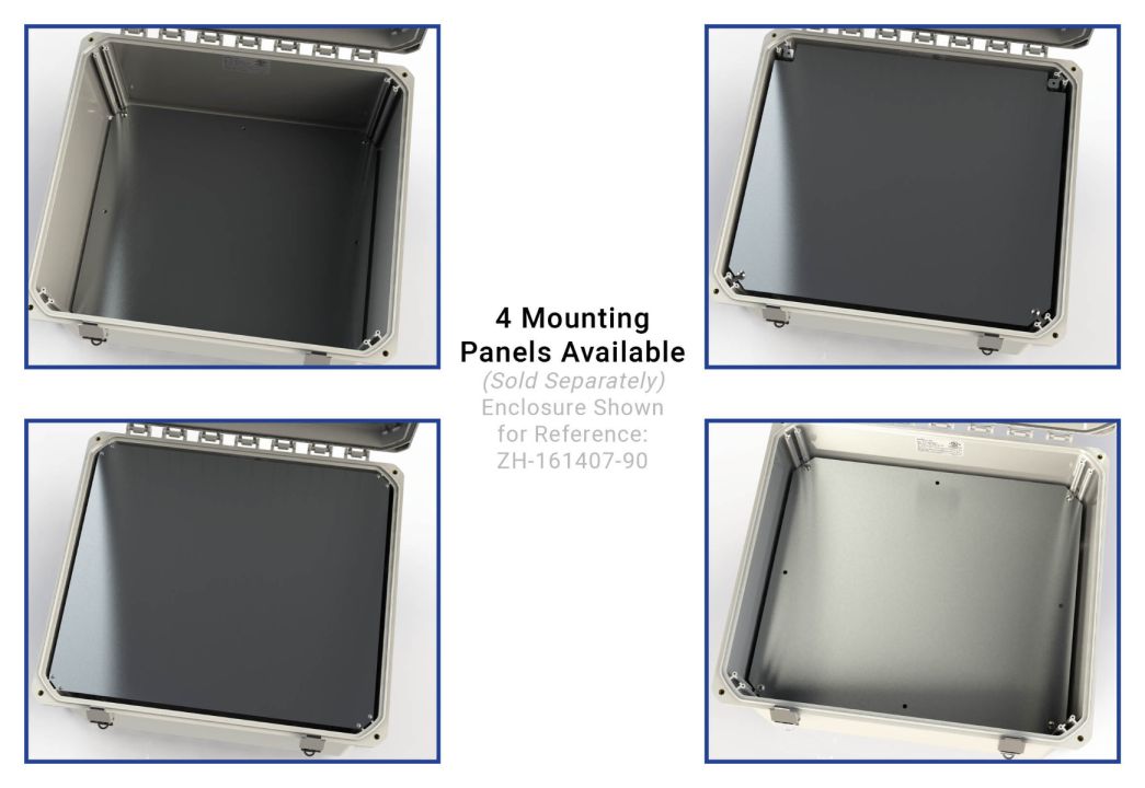 タイム ZX-1614K Internal Mounting Panels | Polycase