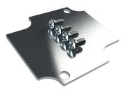 AN-01K internal aluminum mounting panel for AN Series enclosures