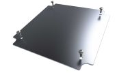 DC-44K internal aluminum mounting panel for DC series electronics enclosures