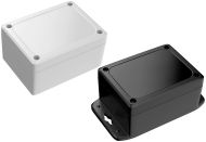 Watertight plastic electronics enclosure