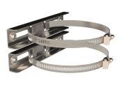 Polycase Stainless Steel Pole Mount Kit for Enclosures