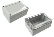 SG-11-02 Gray outdoor waterproof electrical enclosure - 4.8 x 3.23 x 2.17 inches