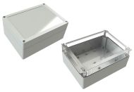 SG-14-02 Gray outdoor NEMA rated electrical junction box - 7.95 x 5.98 x 3.54 inches