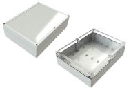 SG-20-02 Gray outdoor electrical junction box - 11.89 x 9.13 x 3.54 inches
