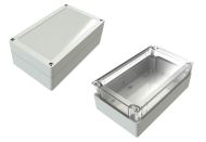 SG-22-02 Gray outdoor waterproof electrical junction box - 7.95 x 4.8 x 2.91 inches
