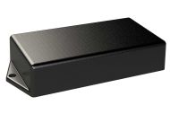 TS-2409F Black indoor enclosure for electronics - 4 x 2.13 x 0.9 inches