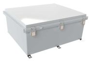 WQ-80-02 Gray outdoor waterproof hinged electrical enclosure - 24.8 x 20.87 x 10.04 inches