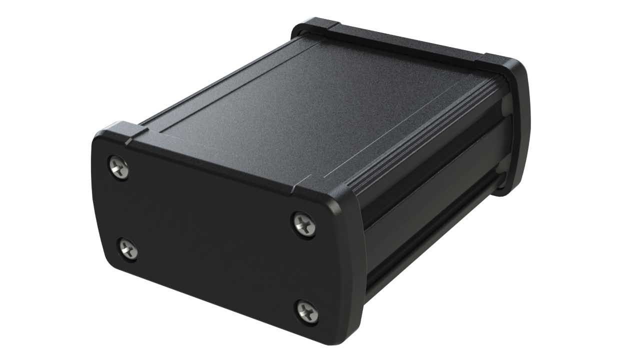 EX-51 Extruded Aluminum Enclosures | Black Aluminum Box