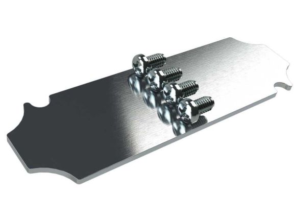 AN-00K internal aluminum mounting panel for AN Series enclosures