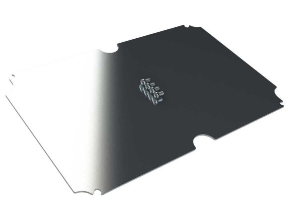 AN-07K internal aluminum mounting panel for AN Series enclosures