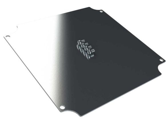 AN-10K internal aluminum mounting panel for AN Series enclosures