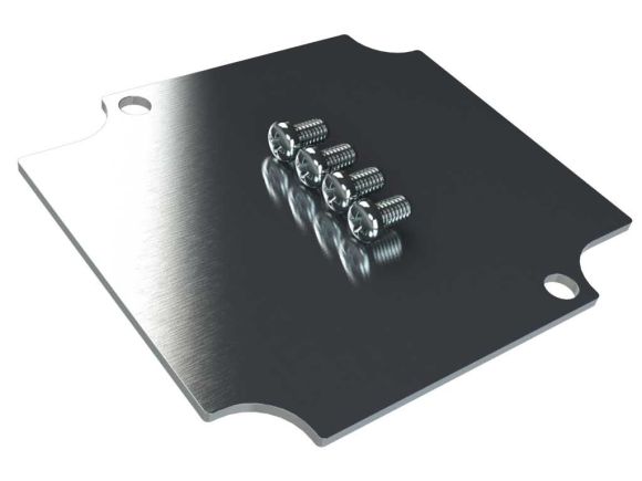 AN-19K internal aluminum mounting panel for AN Series enclosures