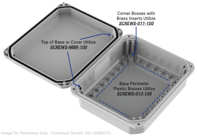 ZQ-060604 Waterproof Box for Submersible Applications