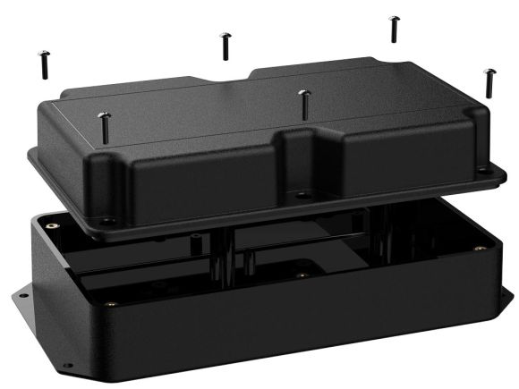 DC-59F Plastic Electronics Enclosures | With Flanges