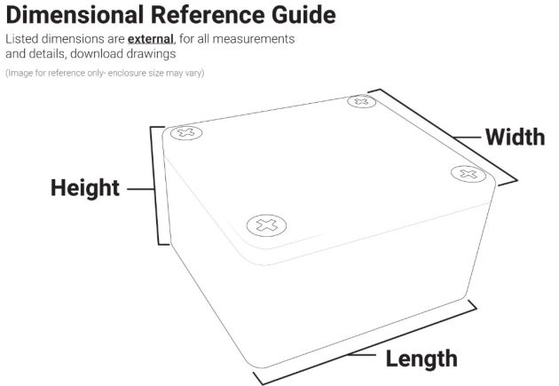 AL-79P Diecast Aluminum Enclosure Box for Electronics