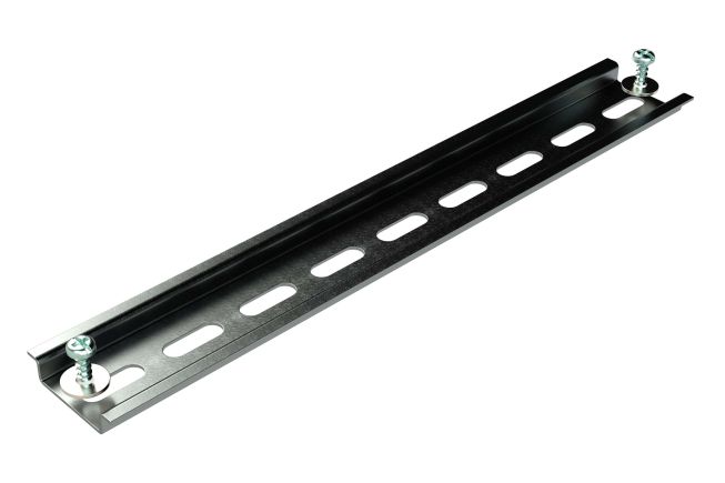 Rendering of DIN rail