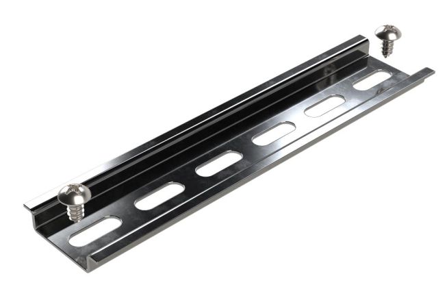 Polycase DR-51 DIN Rail Kits design for the new HP Series of Polycase NEMA enclosures