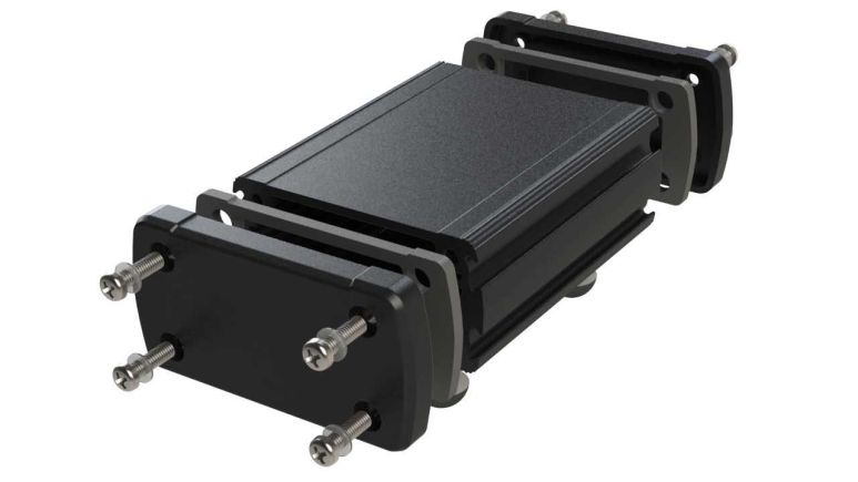 EX-51 Extruded Aluminum Enclosures | Black Aluminum Box