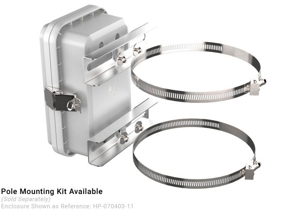 HP-070403 Polycarbonate Junction Box for Outdoor Use | USA Made