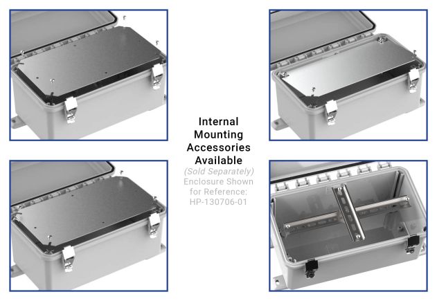 HP-130706 Large Hinged Junction Housing | USA MADE