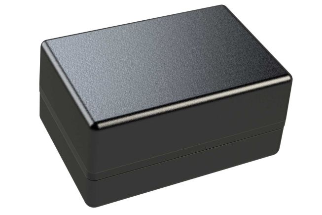 ID-2309PMB Black indoor plastic enclosure for electronics - 3 x 2 x 1.49 inches