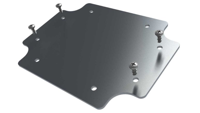 Internal aluminum mounting panel for ML-34 polycarbonate enclosure