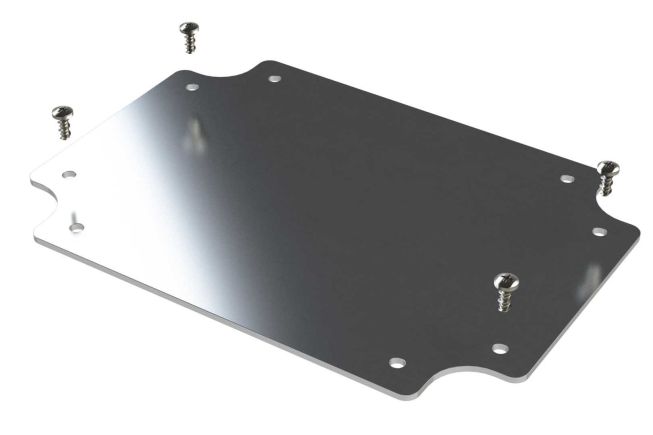 Internal aluminum mounting panel for ML-45 NEMA rated enclosure