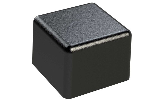 P-1175TX Black potting box for electronics - 1 x 1 x 0.75 inches