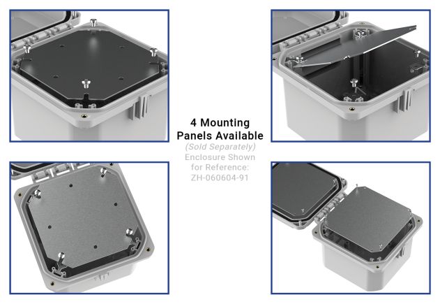 ZH-060404 Weatherproof Electrical Enclosures | Hinged Box