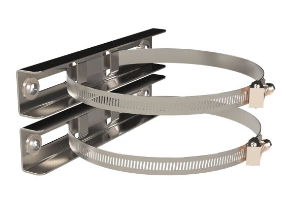 Polycase Stainless Steel Pole Mount Kit for Enclosures