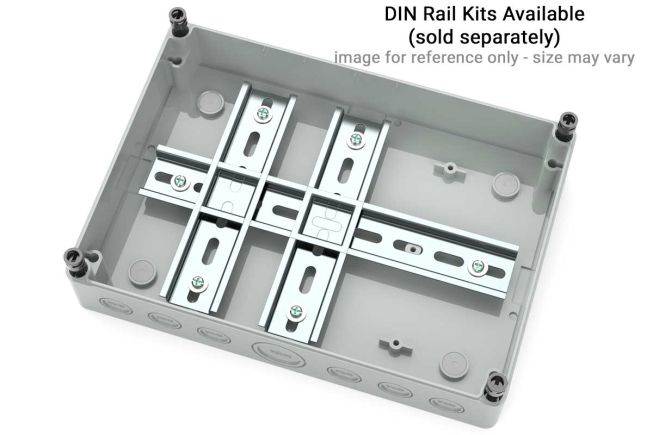 SK-21 Polycarbonate Enclosure with Knockouts - NEMA 4X Rated