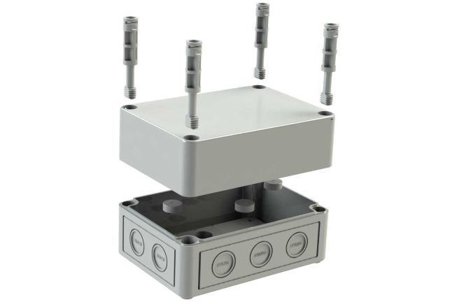 SK-26 Polycarbonate Enclosure with Knockouts | NEMA Box