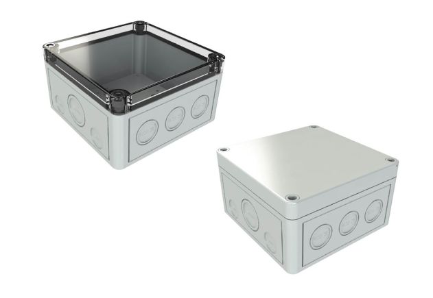 German-made knockout-box from Polycase
