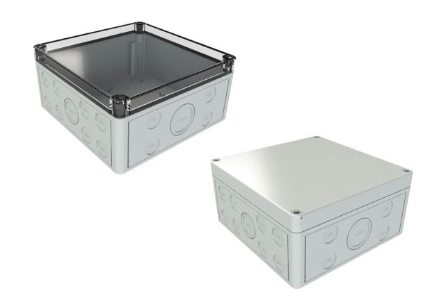 German-made knockout-box from Polycase