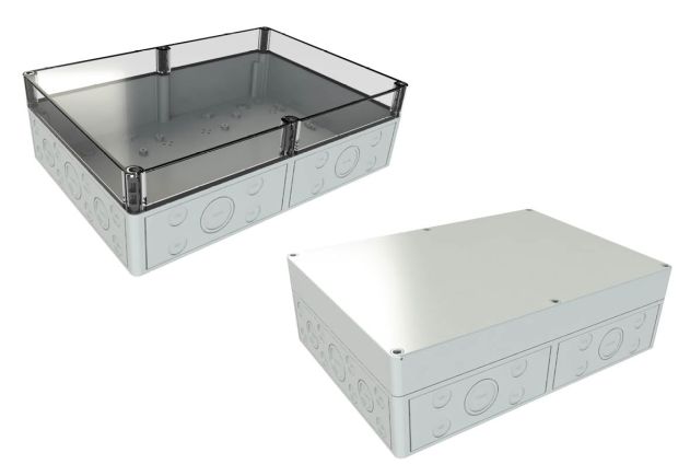 German-made knockout-box from Polycase
