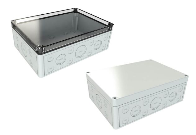 German-made knockout-box from Polycase