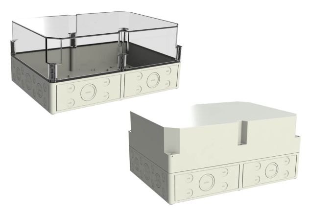 German-made knockout-box from Polycase